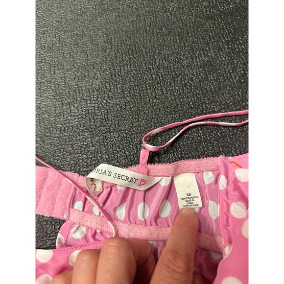 Victoria’s Secret vintage pink polka dot lingerie top - Picture 3 of 4